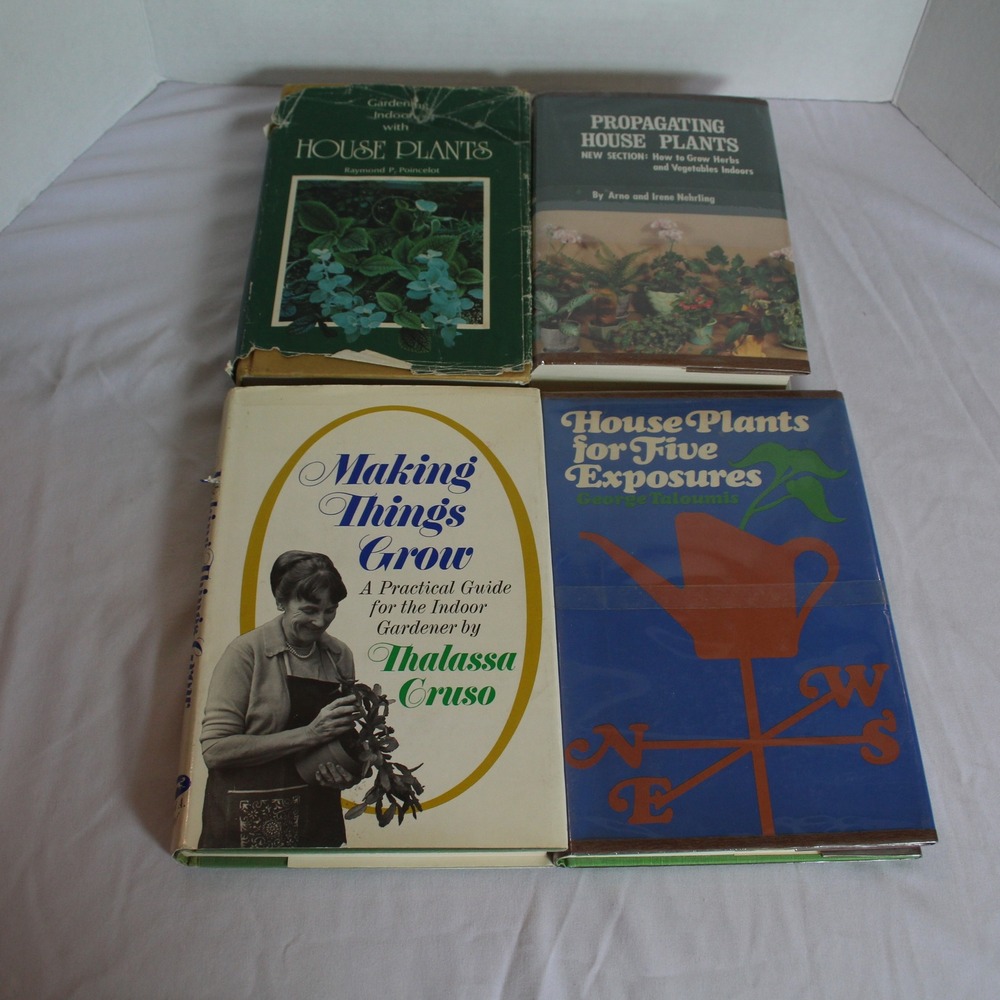 Gardening Books‎ Lot of 4 House Plants Propagating Making Things Grow